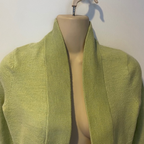 Talbots merino wool open cardigan - Picture 2 of 8